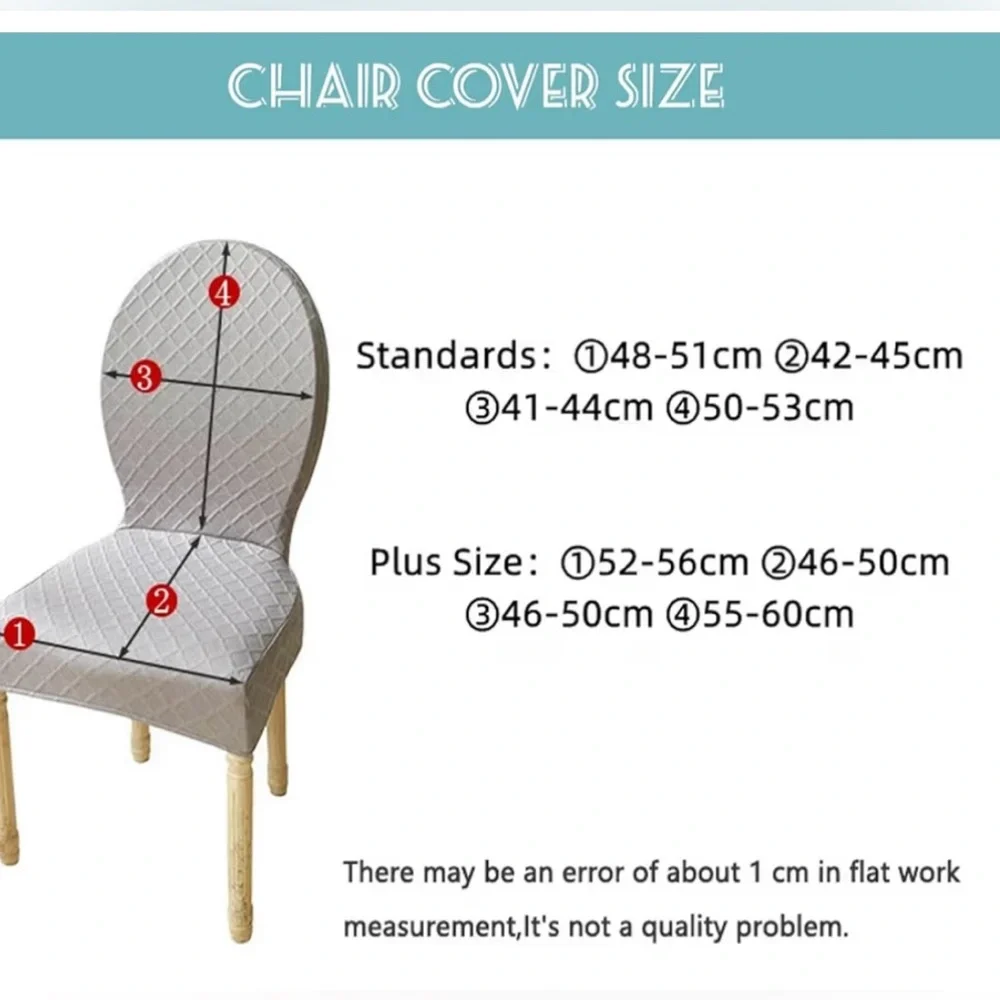 Chair Slipcover set of 6